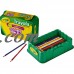 Crayola Trayola Bulk Colored Pencils Set, 54-Count, Storage Tray   327755
